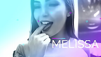 Si Cantik Latina Melissa Lisboa Menikmati Face Fucking Dan Kenikmatan Anal